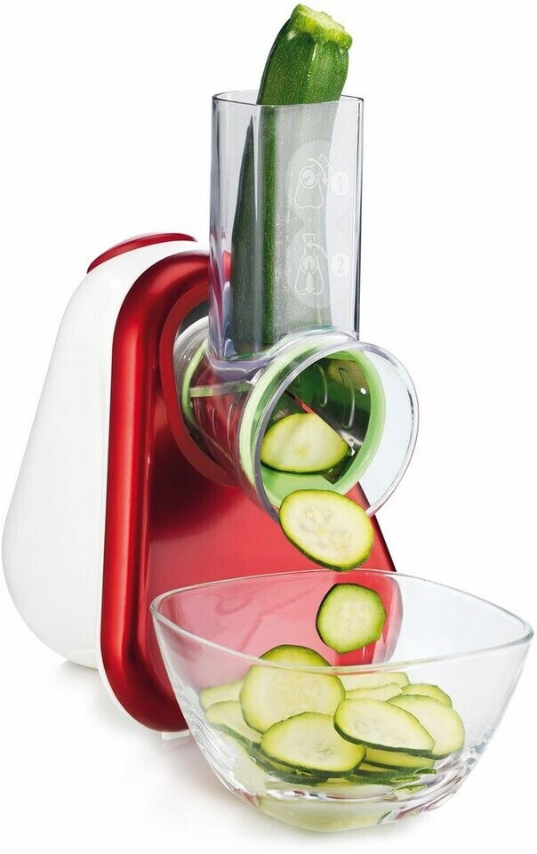 Moulinex DJ756G Fresh Express Plus  Elektrisches Schnitzelwerk, Gemüseschneider, Gemüsehobel