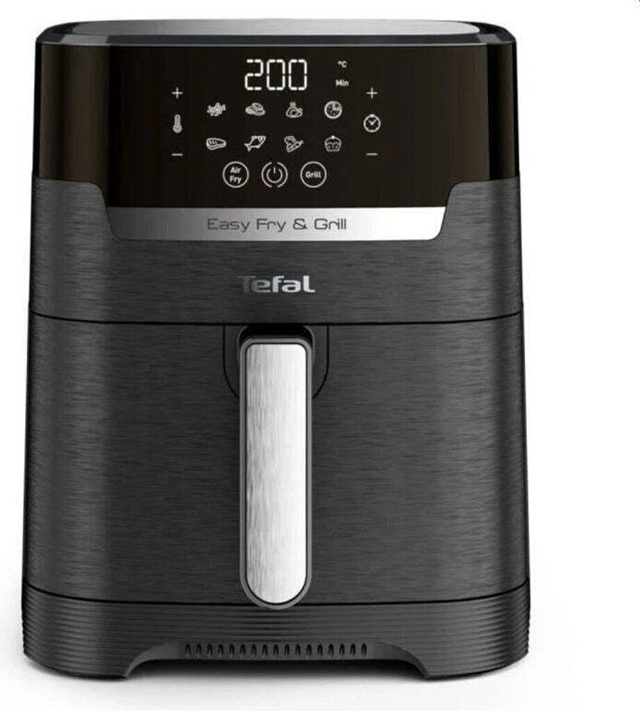 Tefal EY5058 schwarz Easy Fry & Grill Precision Heißluftfritteuse 4,2 L – 2-in-1 Airfryer 