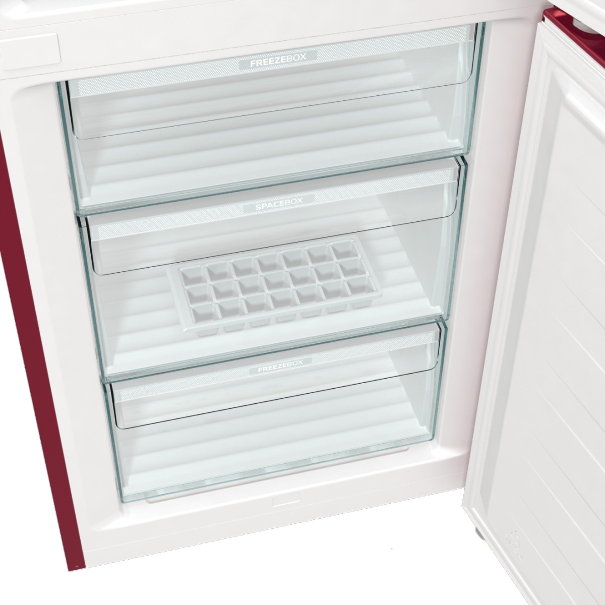 Gorenje ONRK619DR Kühl-Gefrier-Kombination Burgundy Rechts Gorenje ONRK619DR Kühl-Gefrier-Kombination Burgundy Rechts