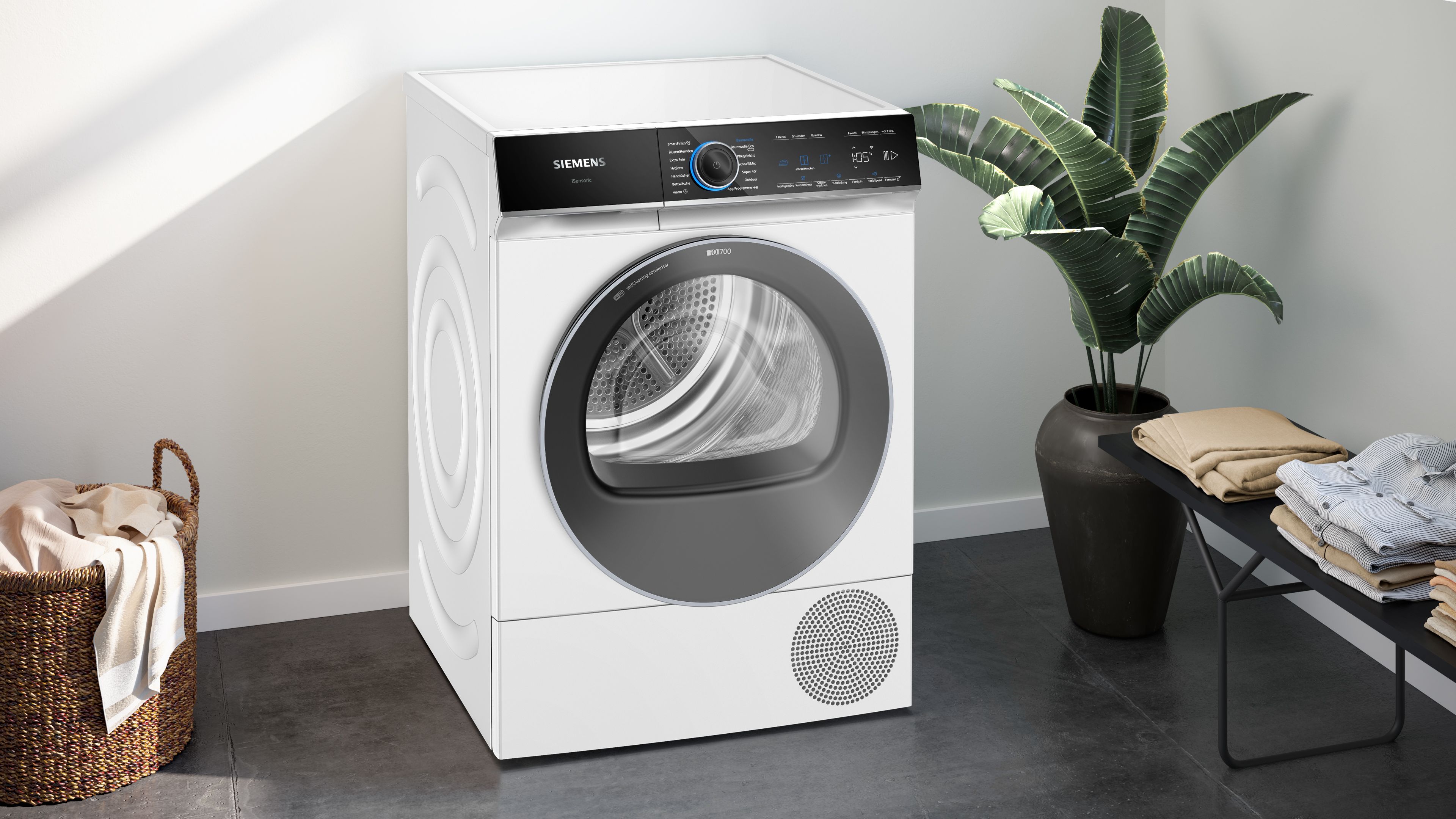 Siemens WQ46B2C40 Wärmepumpentrockner Kondensationseffizienzklasse A 9 kg Siemens WQ46B2C40 Wärmepumpentrockner Kondensationseffizienzklasse A 9 kg