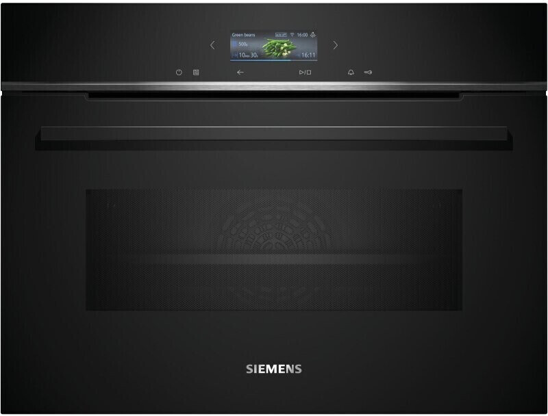 Siemens CM724G1B1 Kompaktbackofen  45 Liter Umluft  Heißluft  Mikrowelle  Grill  Umluftgrill 