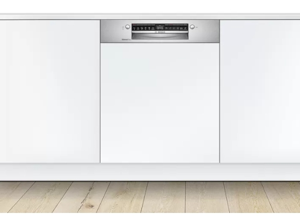 Bosch SMI4HCS48E Serie 4 Teilintegrierter Geschirrspüler 60 cm Edelstahl