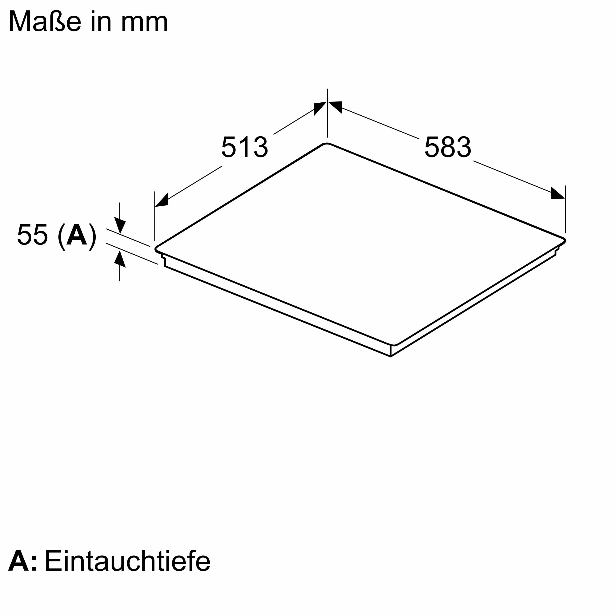 Siemens EH645HFB1E Induktionskochfeld autark aufliegender Einbau WLAN Standardbreite 60 Siemens EH645HFB1E Induktionskochfeld autark aufliegender Einbau WLAN Standardbreite 60
