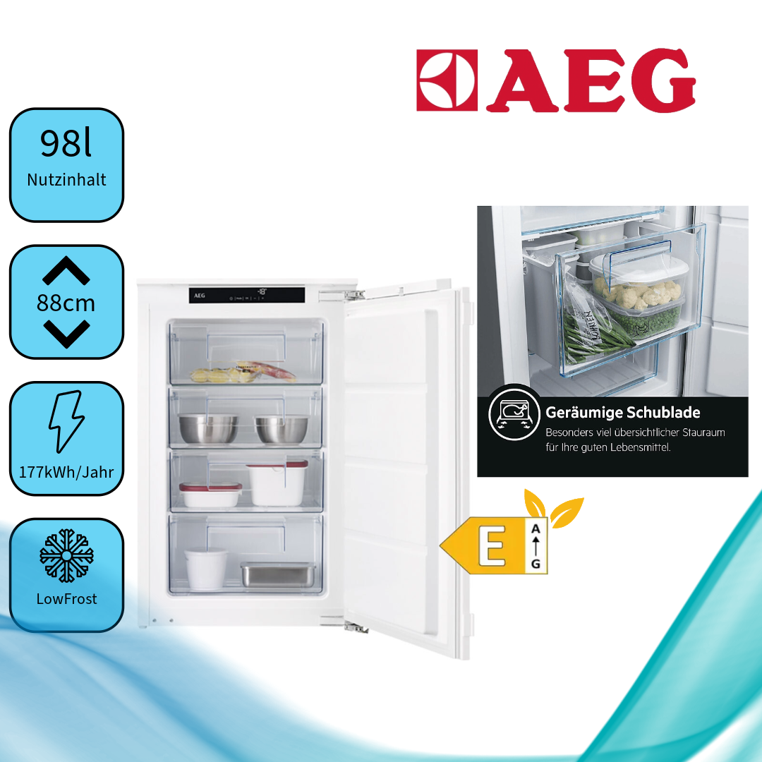 AEG TAB6L88EF Einbau-Gefrierschrank