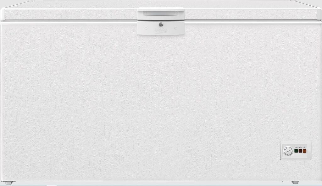 Beko HSM46740 Gefriertruhe groß, 451 l Nutzvolumen, 3 Gefrierkörbe