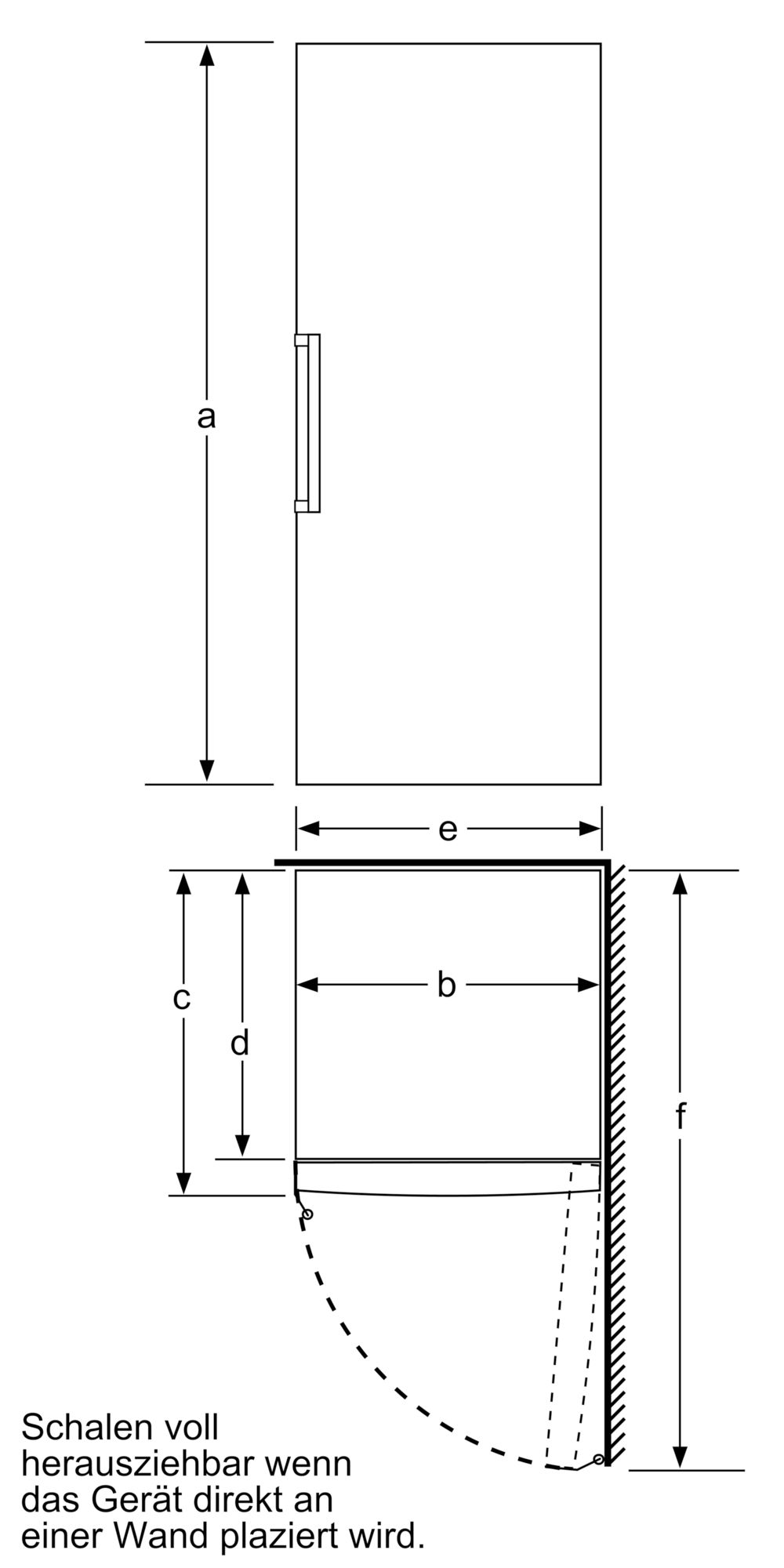 Bosch GSN51AWCV Gefrierschrank freistehend 290 Liter Bosch GSN51AWCV Gefrierschrank freistehend 290 Liter