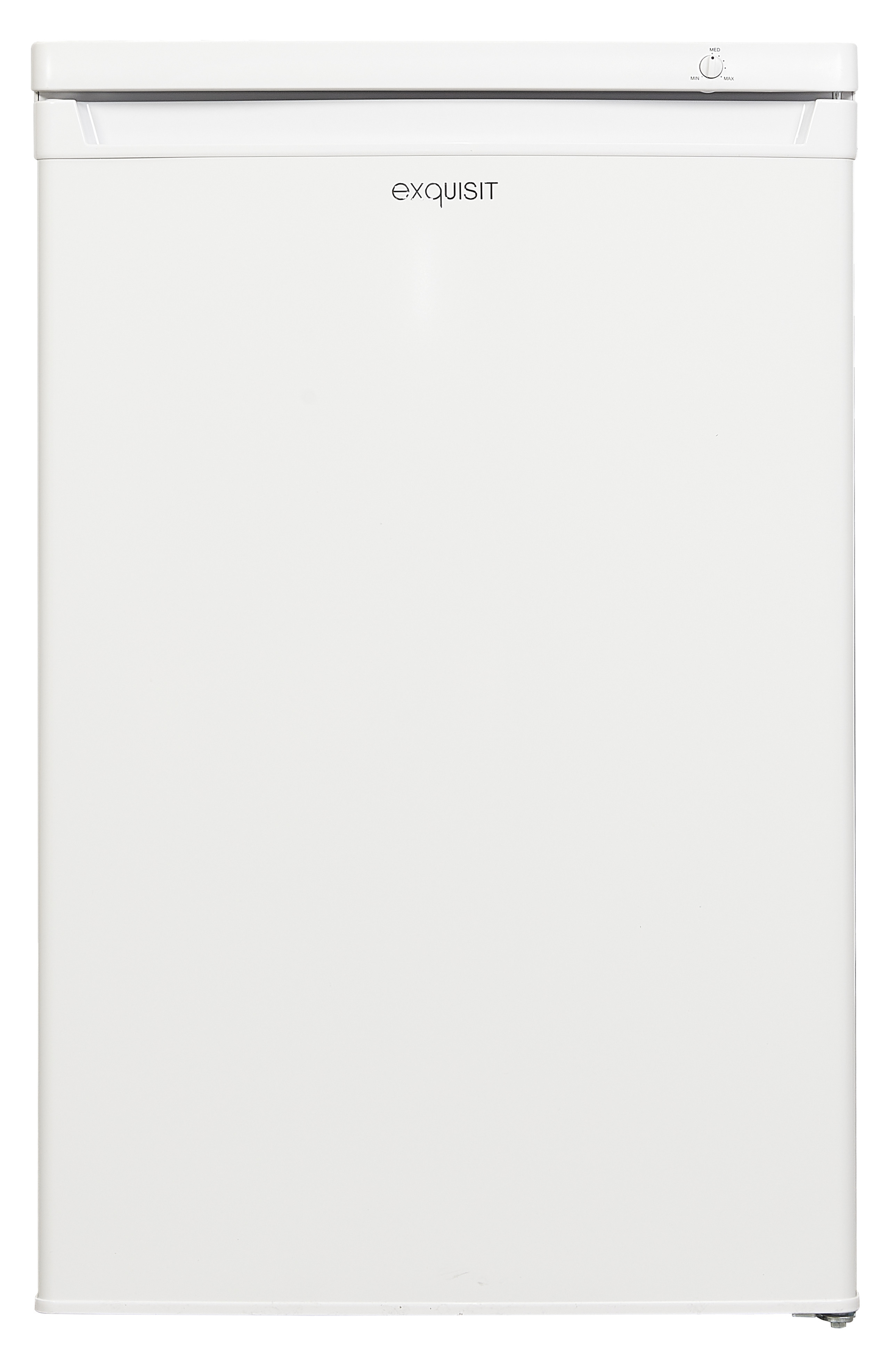 Exquisit GS12-040E Standgefrierschrank, 91L, 4 Sterne, SuperFrost, Energieeffizienz E