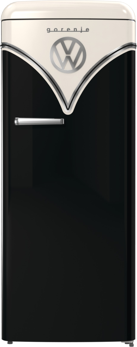 Gorenje OBRB615DBK VW Bulli Retro Edition schwarz Standkühlschrank Gorenje OBRB615DBK VW Bulli Retro Edition schwarz Standkühlschrank
