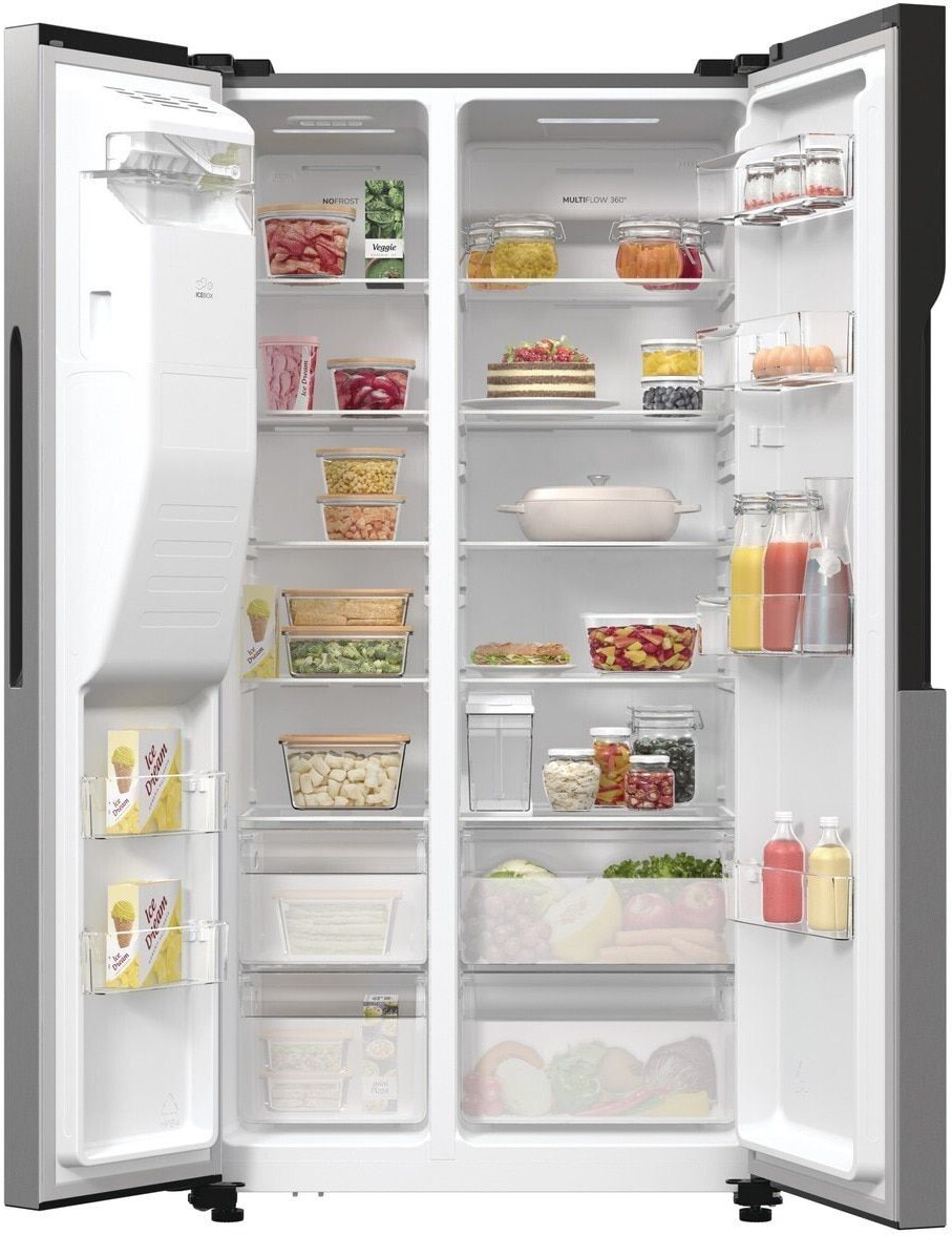Gorenje NRR9185ESXL Side by Side Kühl-Gefrierkombination/NoFrost Plus/Inverter Kompressor