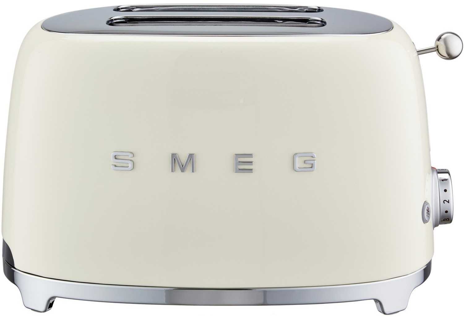 Smeg TSF01CREU 2-Scheiben-Toaster  950 Watt  Krümelschublade 