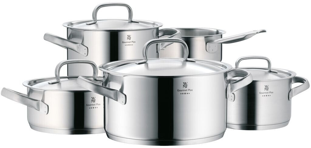 WMF Gourmet Plus Kochtopf-Set 5-teilig mit Metalldeckel