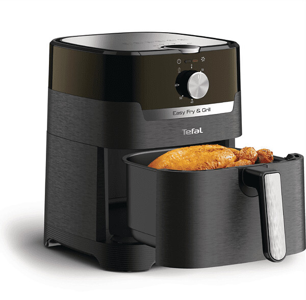 Tefal EY5018 Easy Fry & Classic Grill  Heißluftfritteuse, 2-in-1 Technologie (Air Fryer und Grill) XL