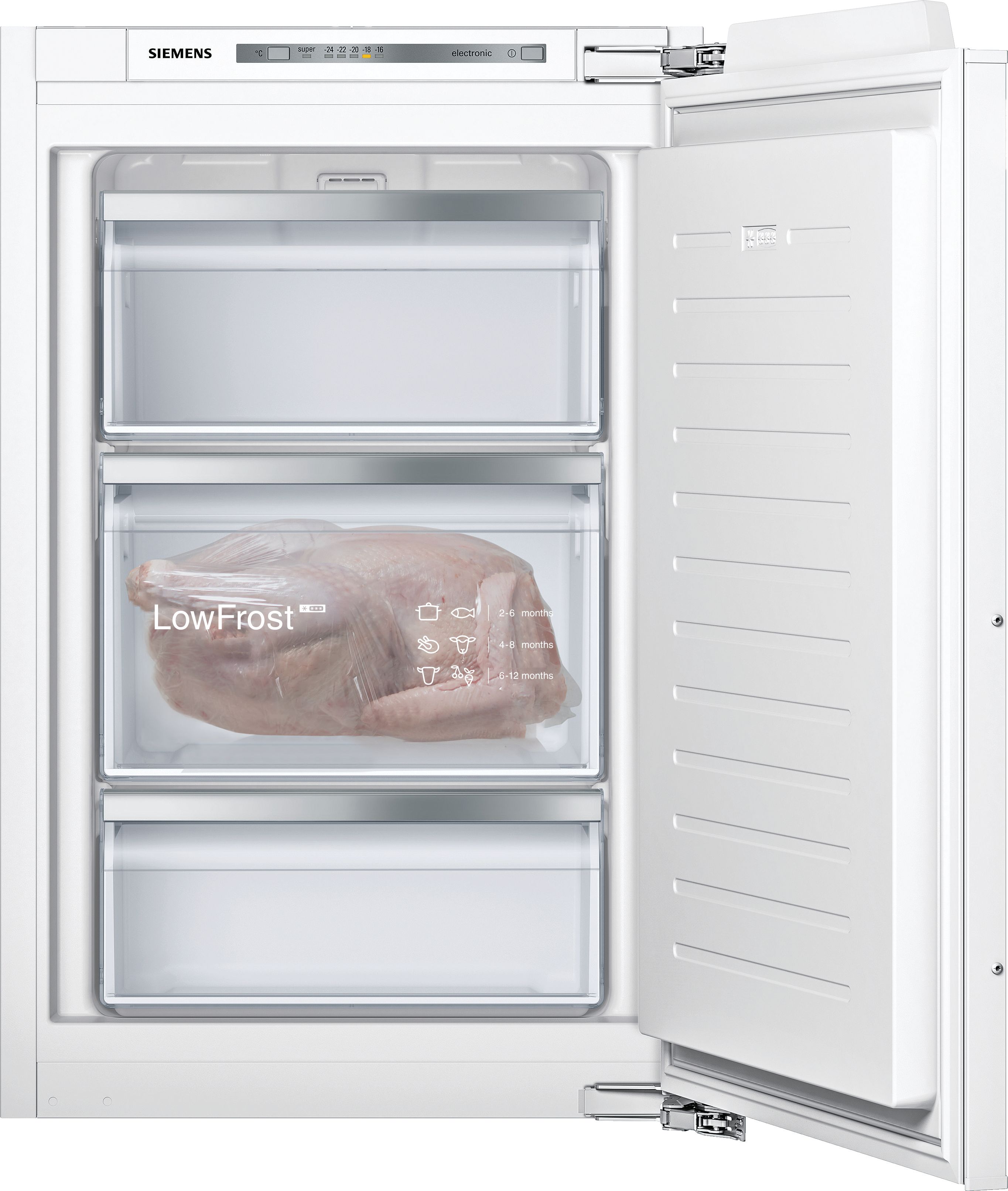 Siemens GI21VADE0  Einbaugefrierschrank  176 kWh/Jahr  96 Liter
