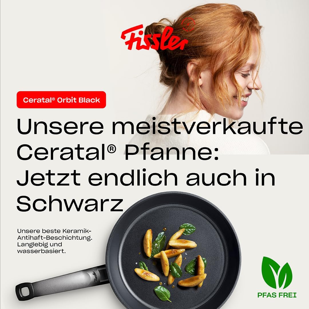 Fissler Ceratal Comfort Orbit Black Pfanne 24 cm