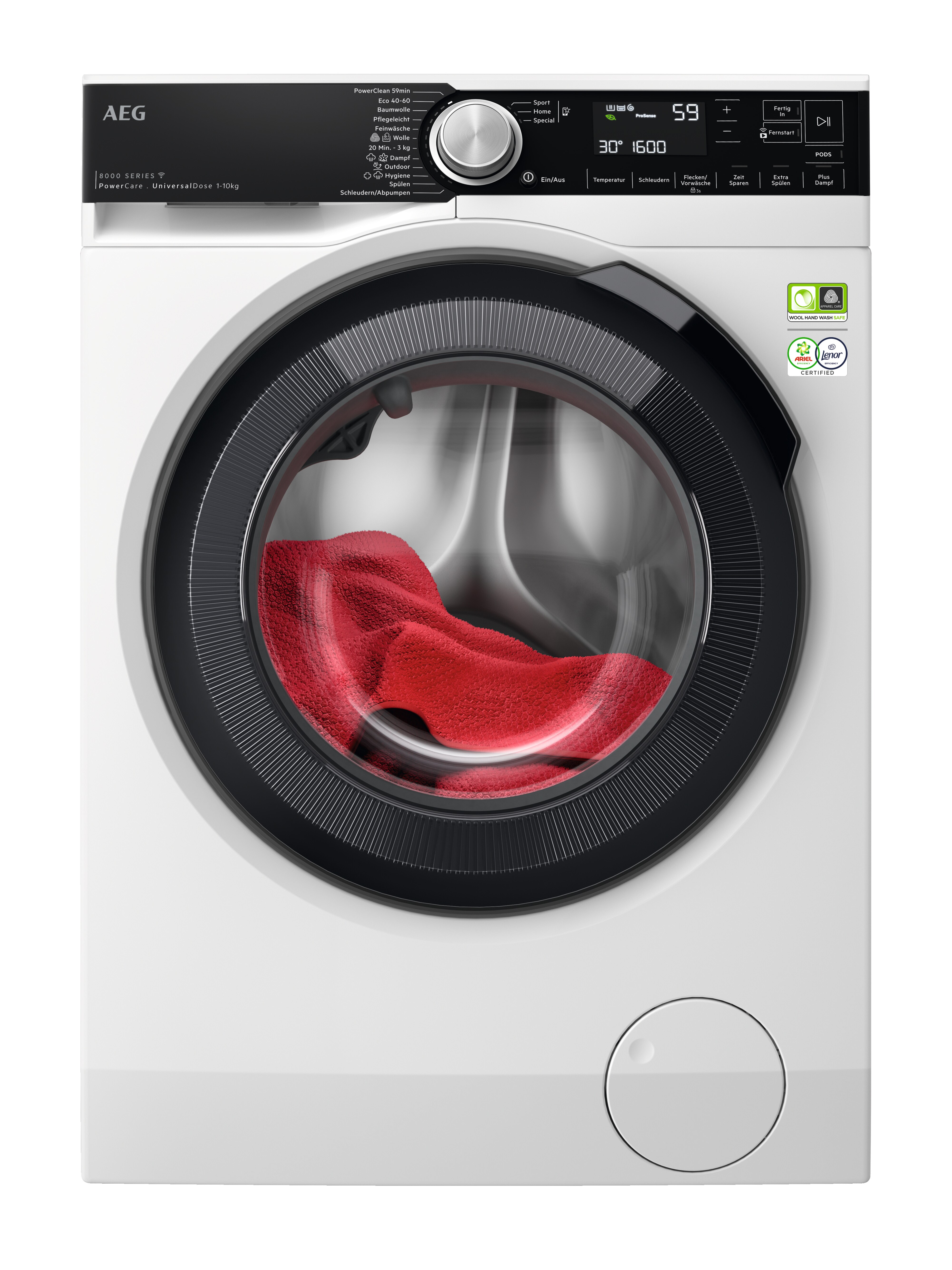 AEG LR8E80600 Waschmaschine Frontlader