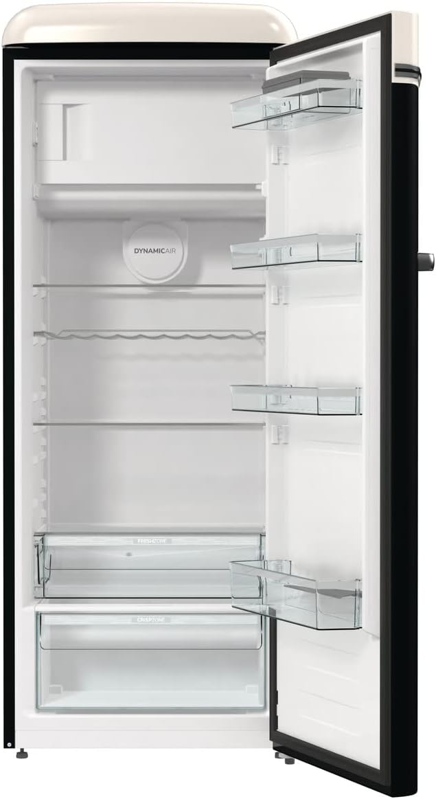 Gorenje OBRB615DBK VW Bulli Retro Edition schwarz Standkühlschrank Gorenje OBRB615DBK VW Bulli Retro Edition schwarz Standkühlschrank