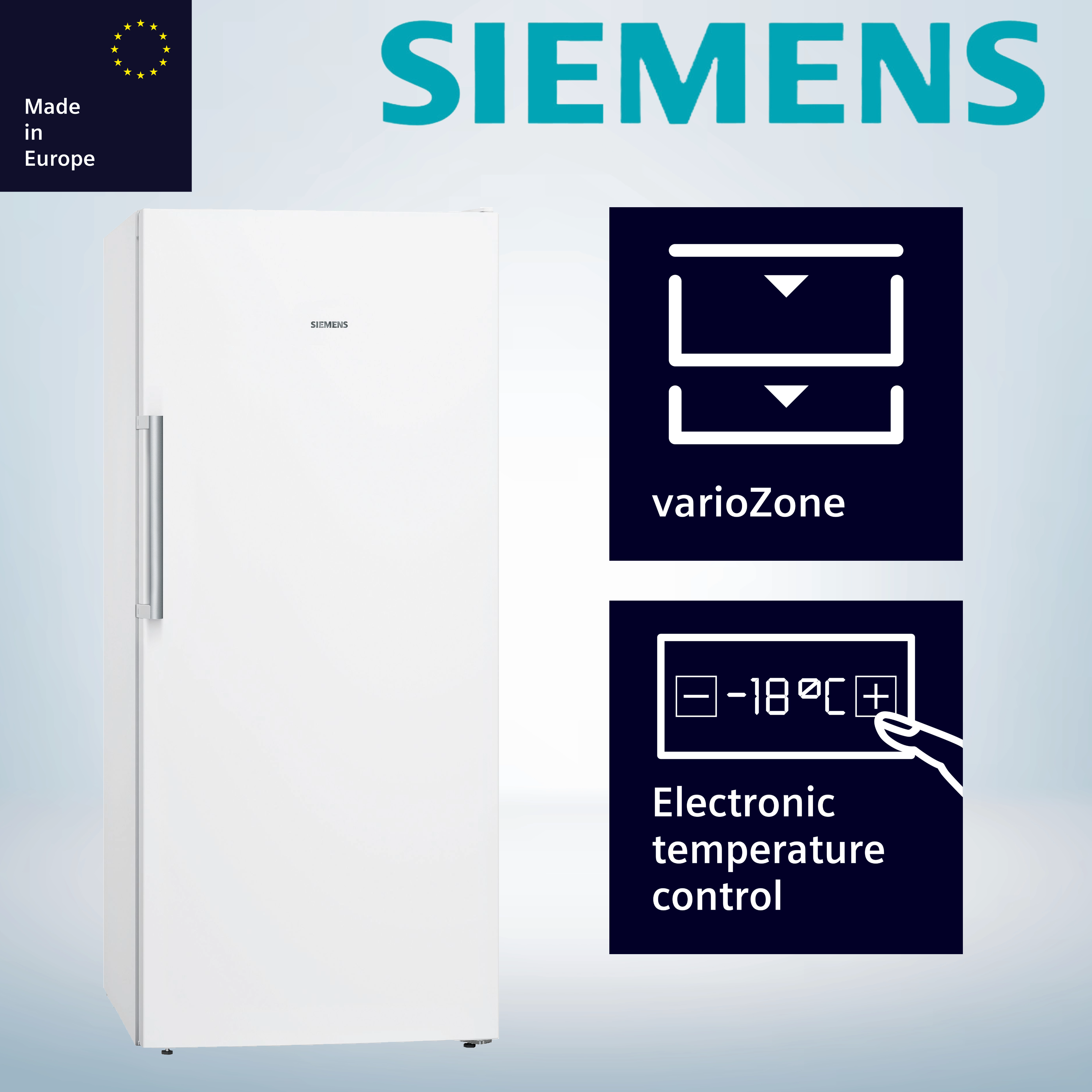 Siemens GS51NAWCV  Standgefrierschrank