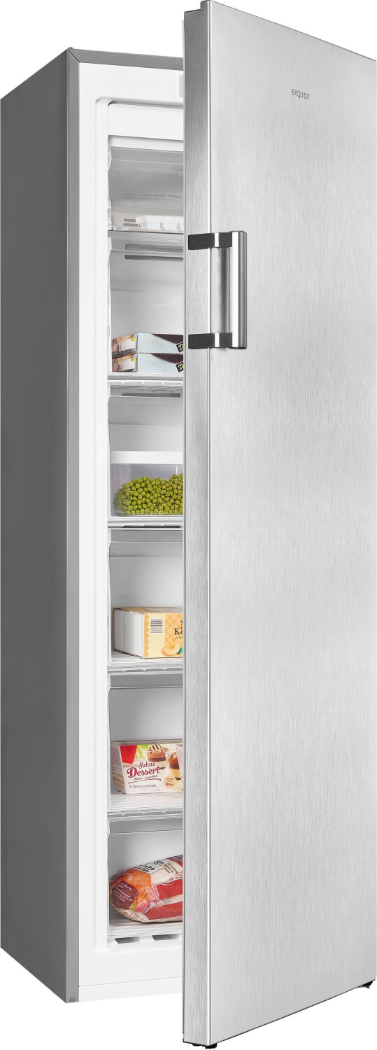 Exquisit GS 271-NF-H-010E Inoxlook Standgefrierschrank