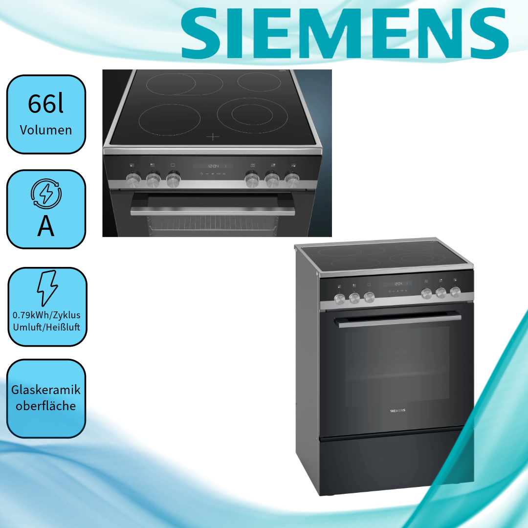 Siemens  HK9S5A240 iQ500 freistehener Elektroherd