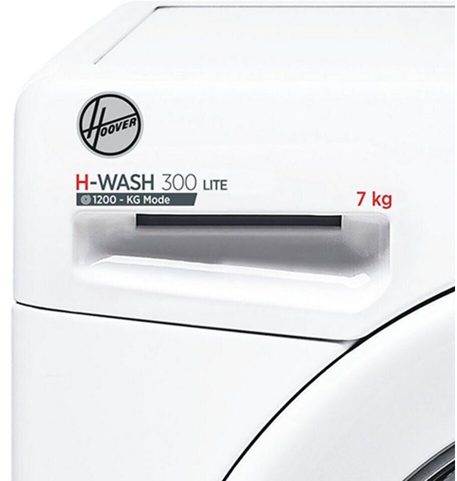 Hoover H3W4 272DA3/1-S  Waschmaschine Frontlader  7 kg  1.200 U/Min  Startzeitvorwahl  208 min Waschdauer 