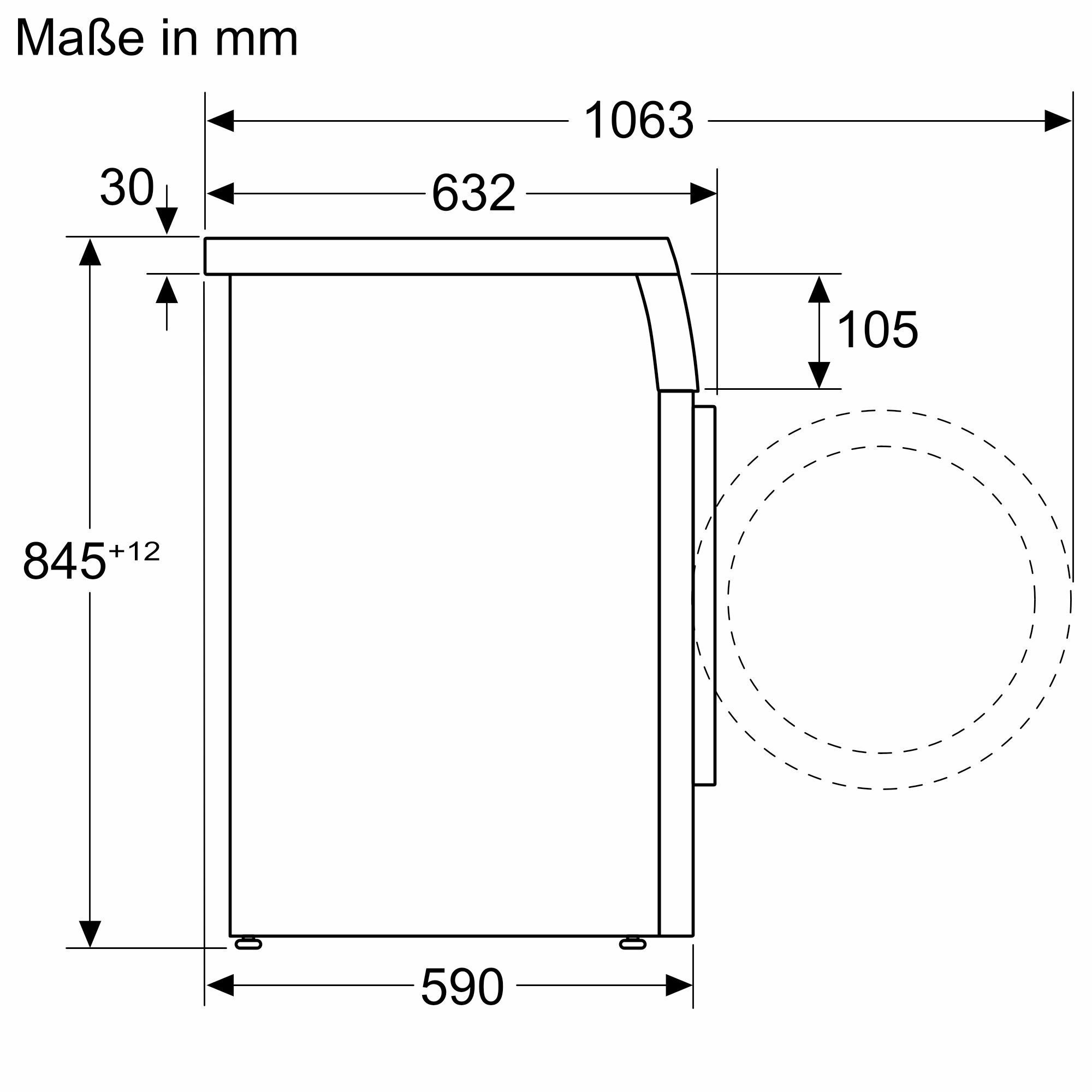 Siemens WU14UT71 Unterbau-Waschmaschine 8 kg, 1400 u/min, Antiflecken-System Siemens WU14UT71 Unterbau-Waschmaschine 8 kg, 1400 u/min, Antiflecken-System