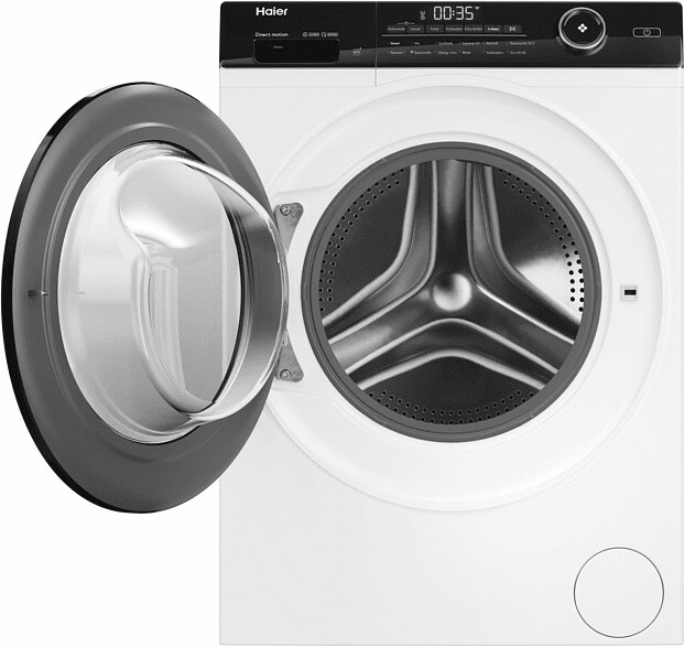 Haier HW80-B14959TU1  Frontlader  8 kg  1.330 U/Min  wählbare Temperatur  217 min Waschdauer 