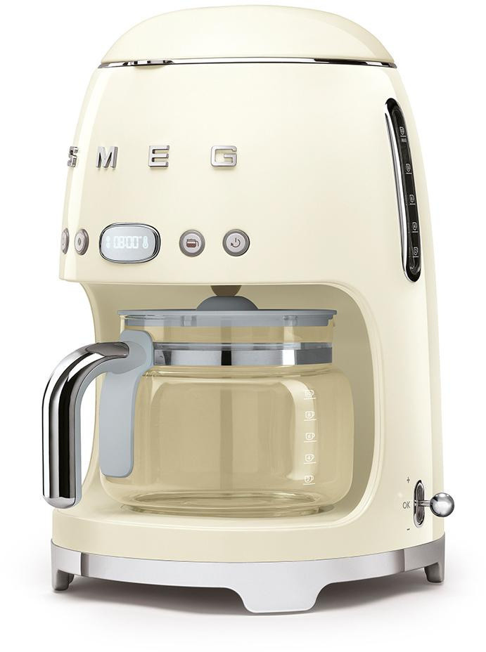 Smeg 50-iger Style Filter-Kaffeemaschine - Creme DCF02CREU