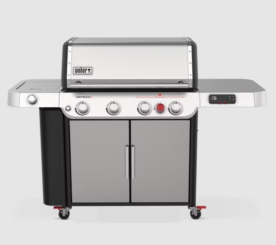 Weber Genesis SX-435 Model 2022 (36600079) Smarter Gasgrill Edelstahl