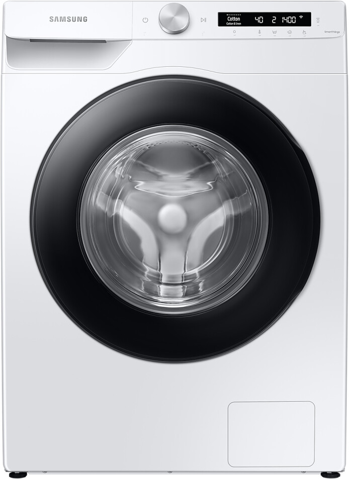 Samsung WW90T534AAWCS2 Frontlader Waschmaschine - 9kg, A Energieeffizienz, Smart Home, Eco-Programme, 1400 U/Min