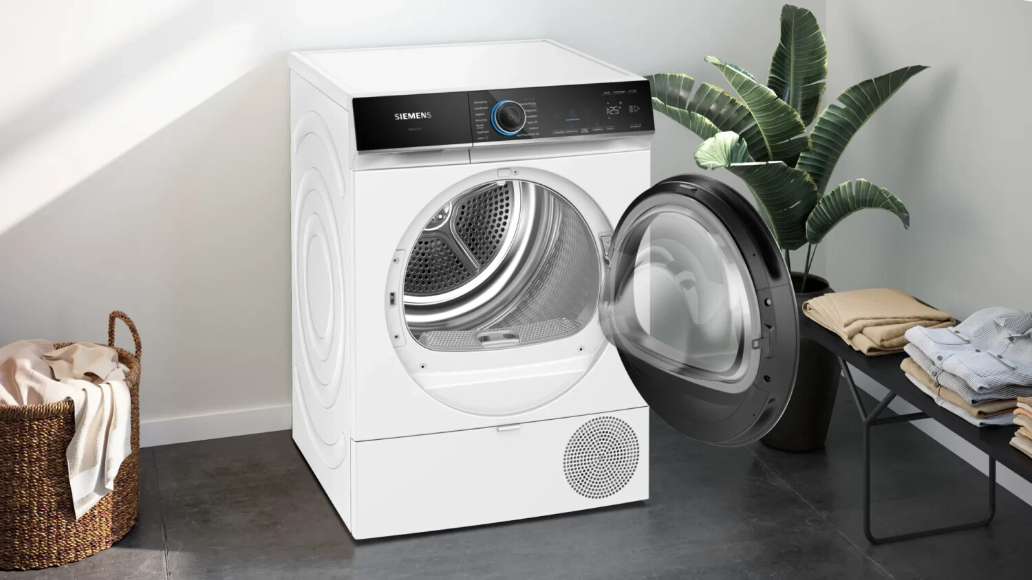  Siemens WQ45B2B40 Wärmepumpentrockner  Kondensationseffizienzklasse B  9 kg 