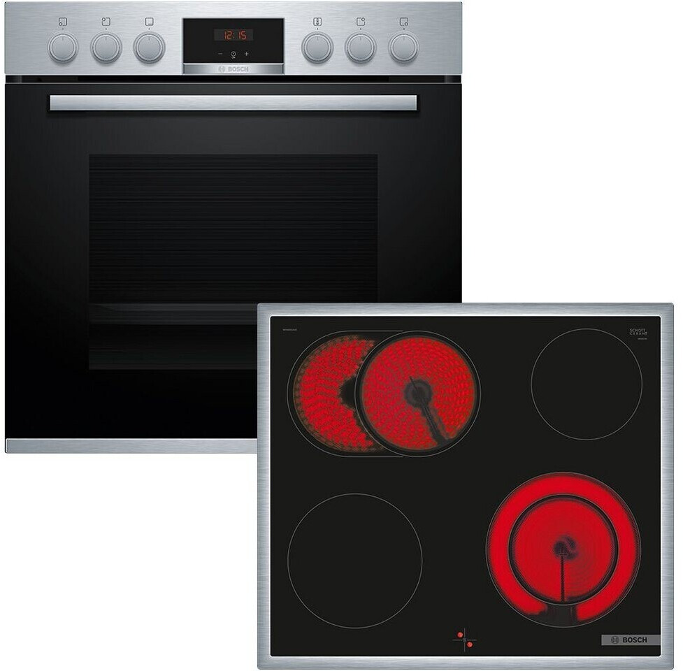 Bosch HND411LS67 (HEB513BS3 + NKN645GA2E) Einbau-Herd-Set 