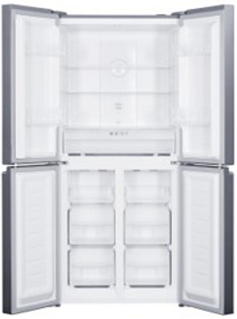 Exquisit MD365-125-040D inox – Side-by-Side-Kühlschrank mit No-Frost, 362 Liter, Edelstahl-Optik Exquisit MD365-125-040D inox – Side-by-Side-Kühlschrank mit No-Frost, 362 Liter, Edelstahl-Optik