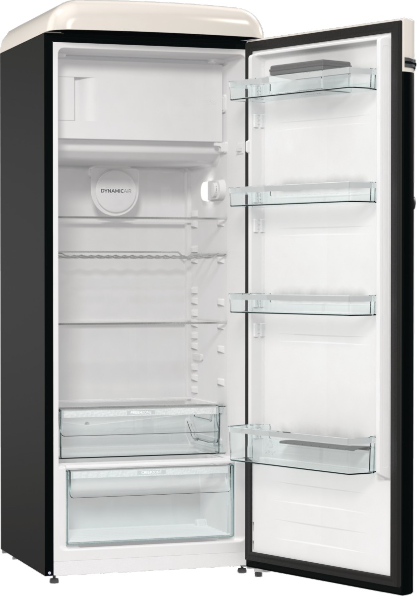 Gorenje OBRB615DBK VW Bulli Retro Edition schwarz Standkühlschrank Gorenje OBRB615DBK VW Bulli Retro Edition schwarz Standkühlschrank