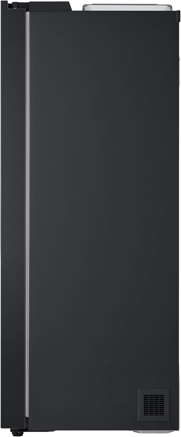 LG GSLC41EPPE Side-by-Side, Smart inverter Compressor, Eis- und Wasserspender, Wassertank,  Freistehend 