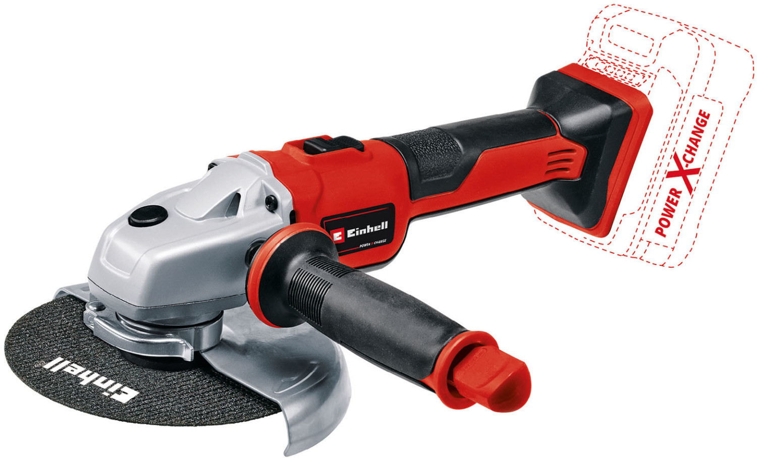 Einhell TE-AG 18/150 Li BL Solo Akku-Winkelschleifer  18 V  150 mm  Motorbremse ohne Akku