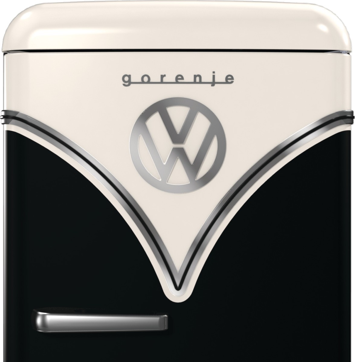 Gorenje OBRB615DBK VW Bulli Retro Edition schwarz Standkühlschrank Gorenje OBRB615DBK VW Bulli Retro Edition schwarz Standkühlschrank