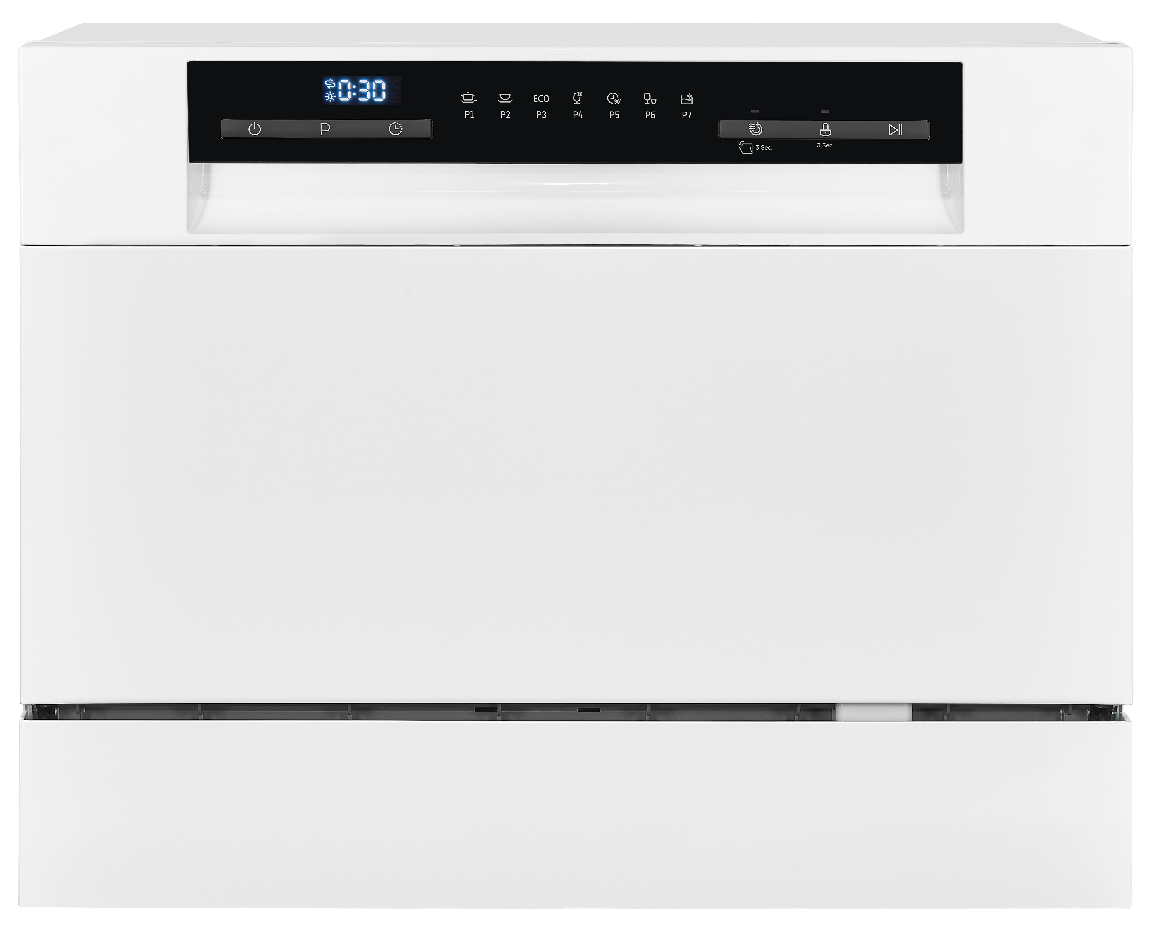 Exquisit GSP206-030D weiss Tischgeschirrspüler, kompakt, 8 Maßgedecke, Energieeffizienz D Exquisit GSP206-030D weiss Tischgeschirrspüler, kompakt, 8 Maßgedecke, Energieeffizienz D