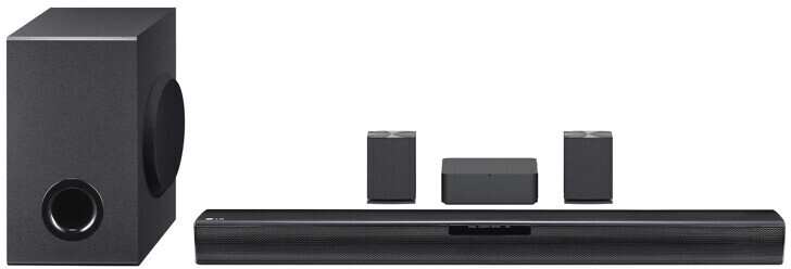 LG Ausstellungsstück SQC4R 4.1 Soundbar (220W) mit kabellosem Subwoofer und Rücklautsprechern 