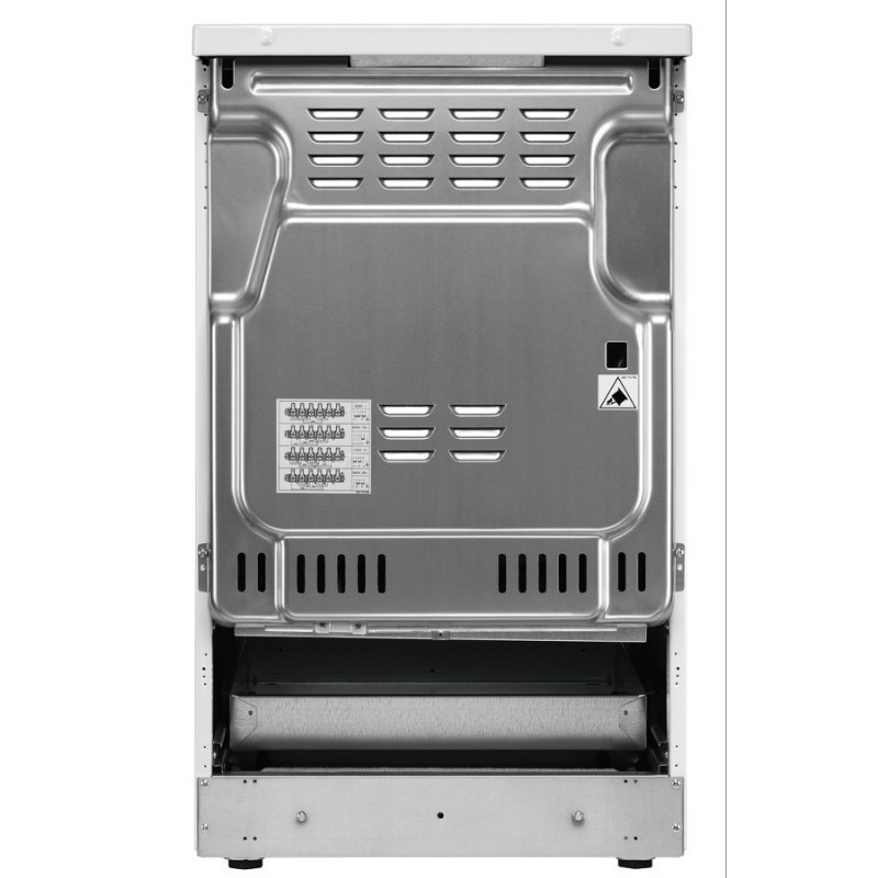 AEG CCB54091BW Standherd mit Glaskeramikkochfeld, 50 cm breit, 57 L, 8 Beheizungsarten