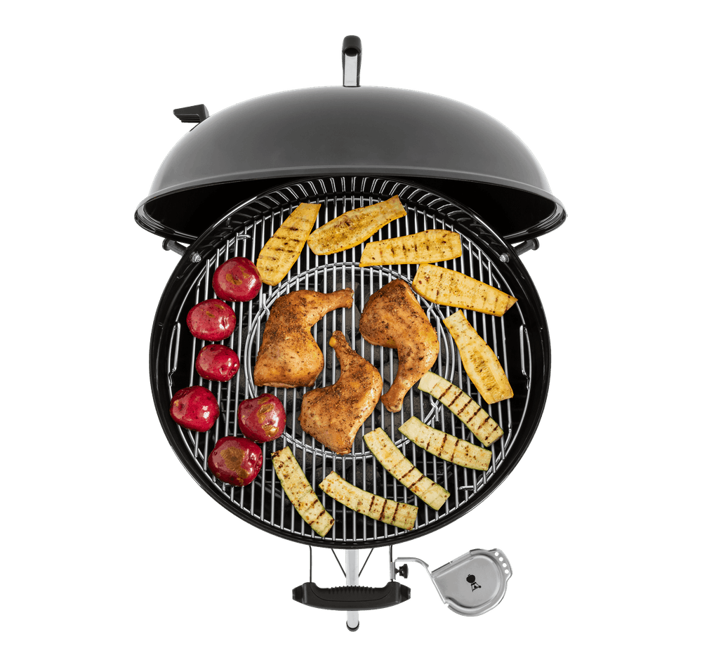 Weber Master-Touch GBS C-5750 – Holzkohlegrill  57 cm Smoke Grey (14710004)
