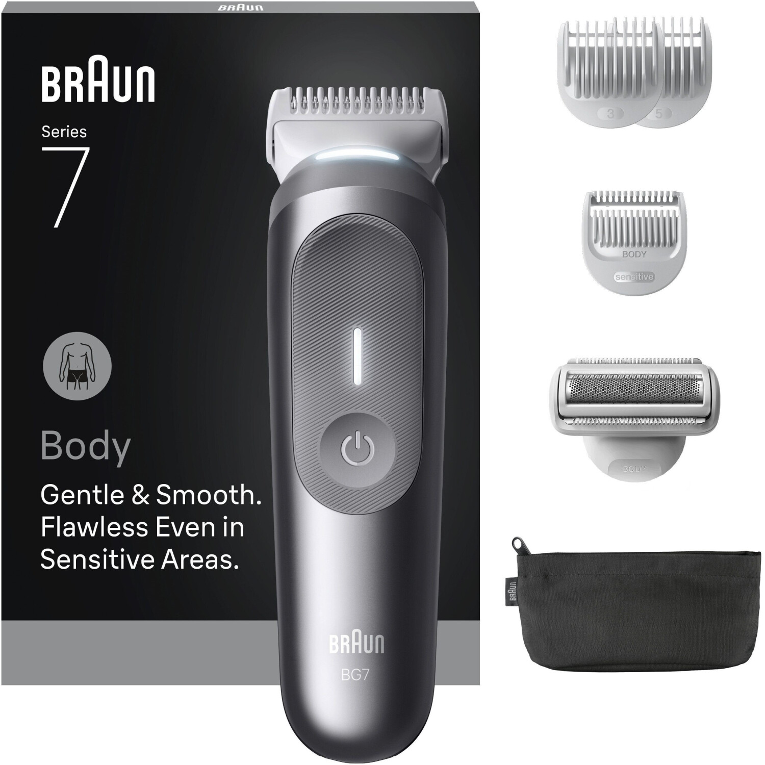 Braun BG7550 Series 7 Body Groomer 