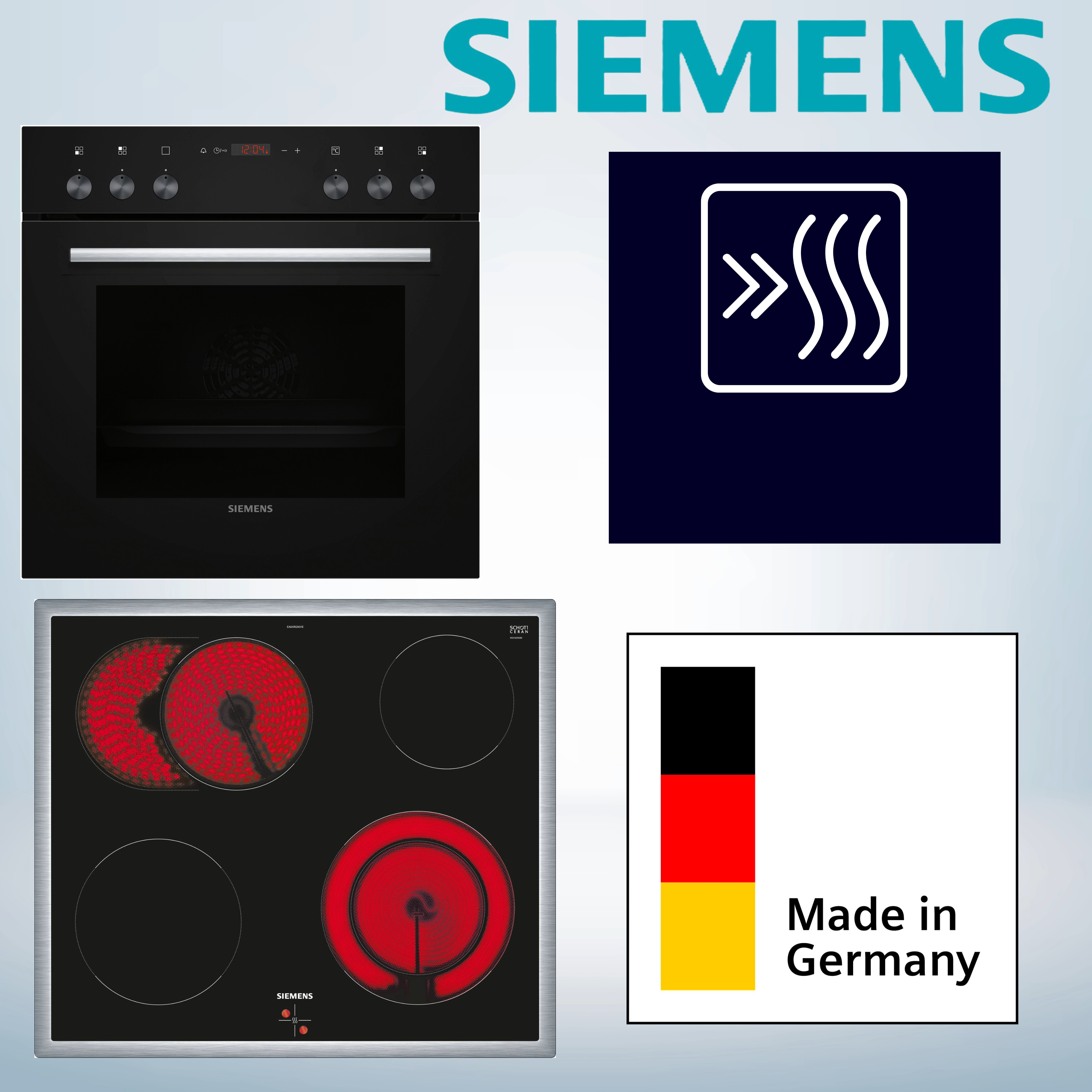 Siemens HE013FBB0 + EA64RGNA1E Herdset 
