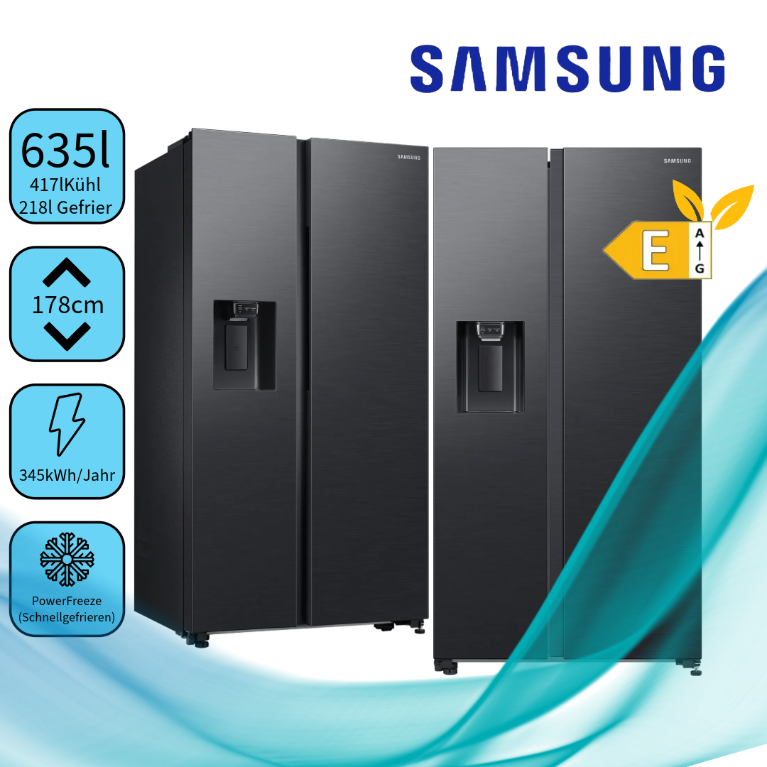 Samsung Ausstellungsstück RS64DG53R3B1EF Side-by-Side freistehend MG 793