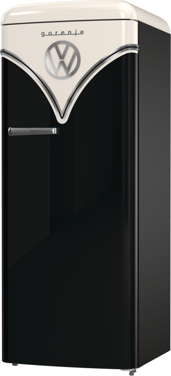 Gorenje OBRB615DBK VW Bulli Retro Edition schwarz Standkühlschrank Gorenje OBRB615DBK VW Bulli Retro Edition schwarz Standkühlschrank