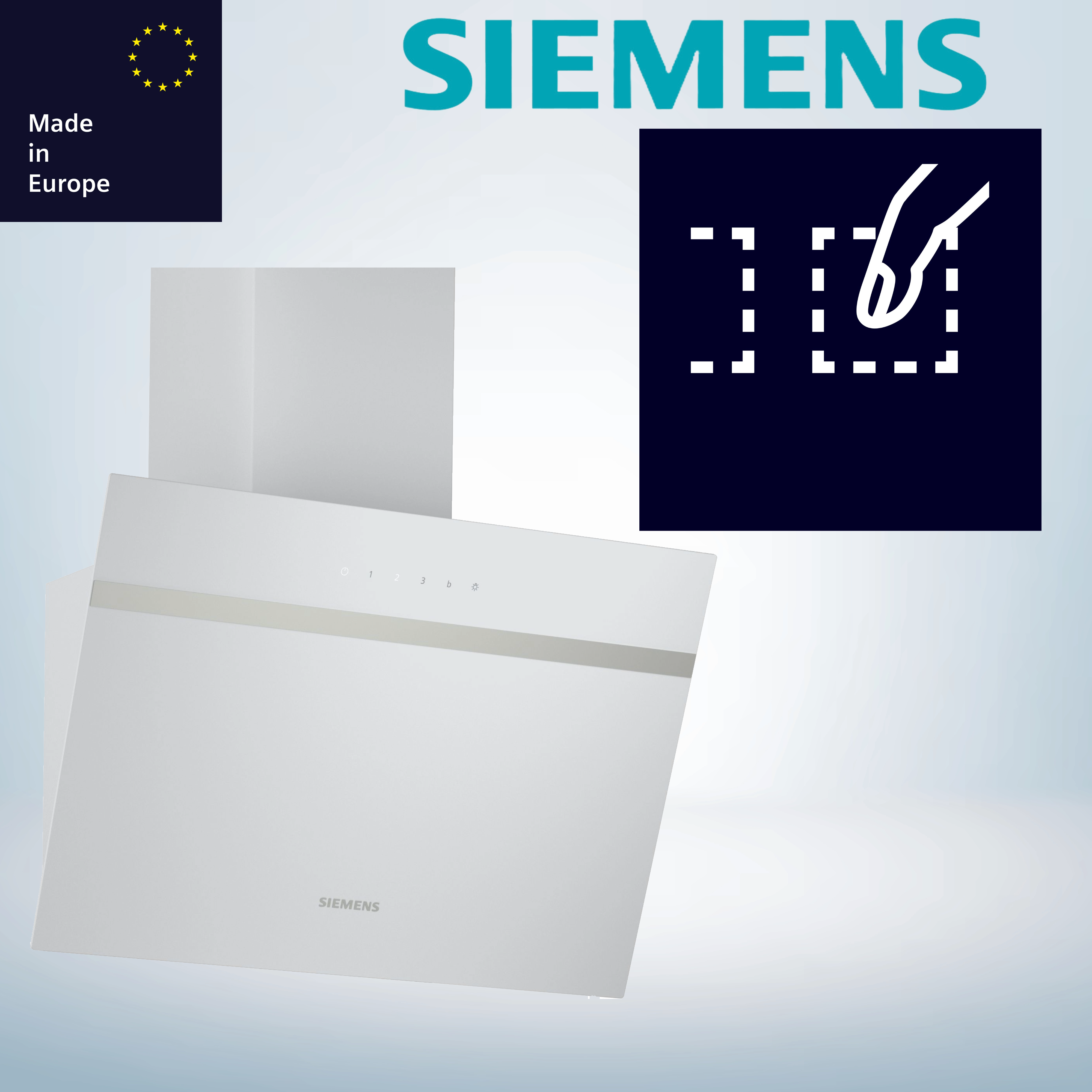 Siemens LC65KDK20 Wandhaube  mit Touch-Control 