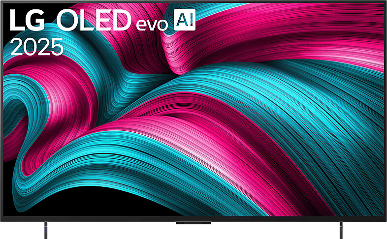 LG OLED42C57 OLED evo TV (Flat, 42 Zoll / 106 cm, OLED 4K, SMART TV)