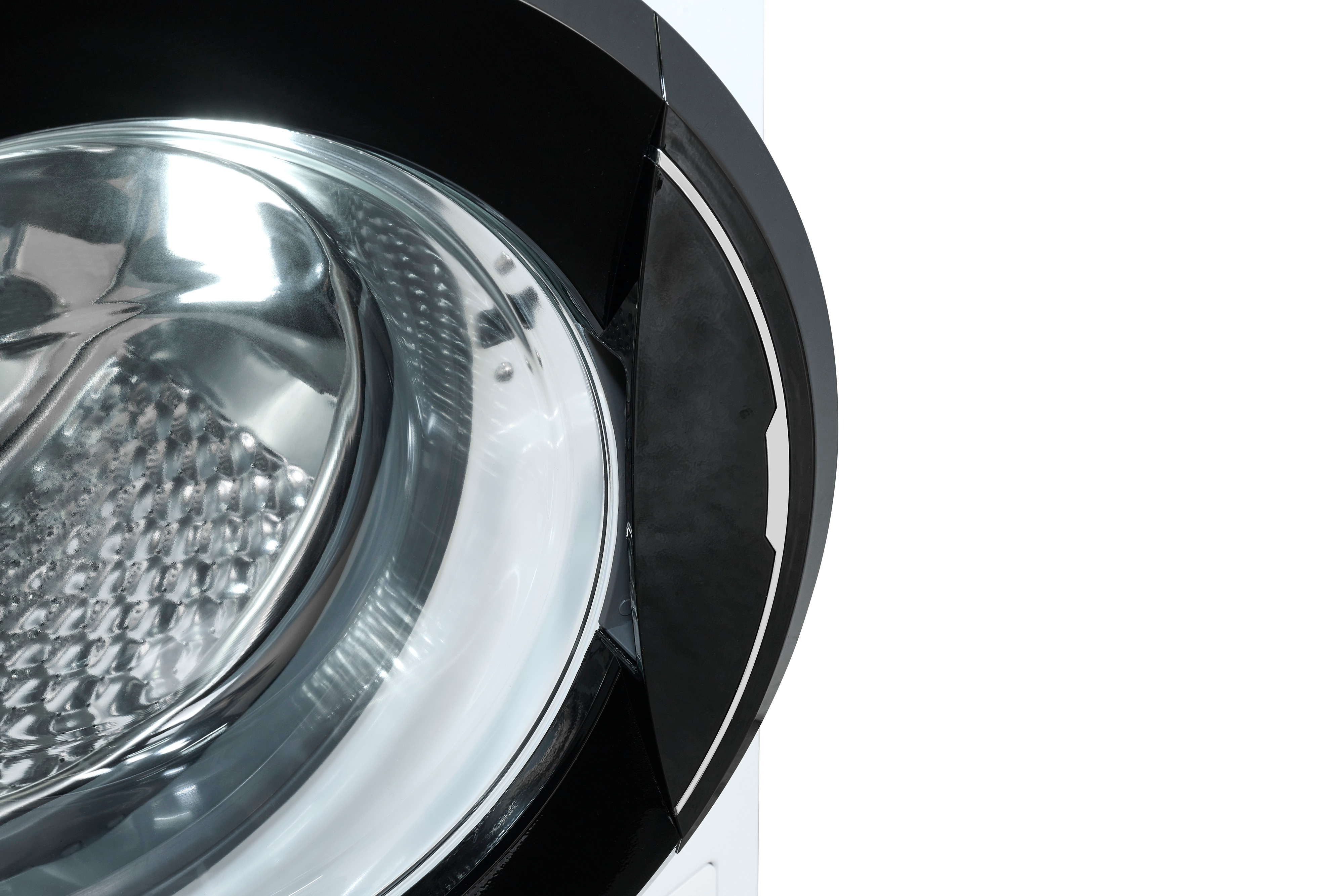Exquisit WA8014-020A Waschmaschine – 8 kg, Energieeffizienz A, 1400 U/Min, Schwarz-Weiß