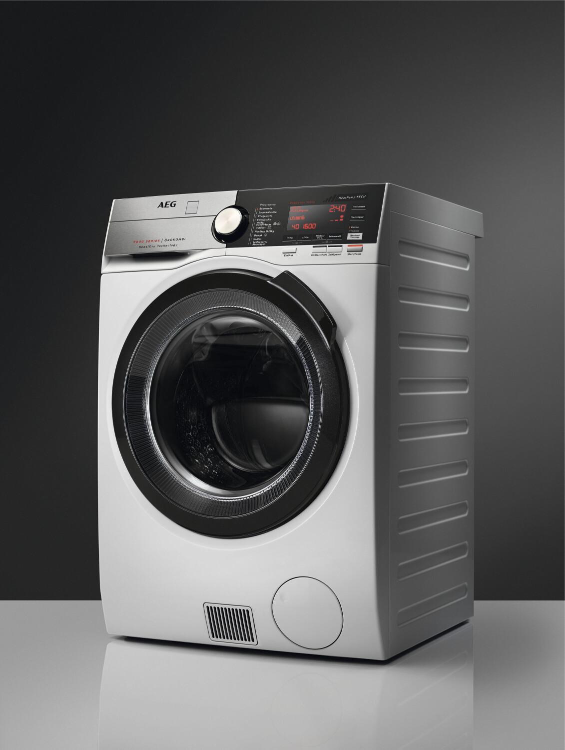 AEG L9WEF80690  freistehender Waschtrockner  9 kg Waschen  6 kg Trocknen 