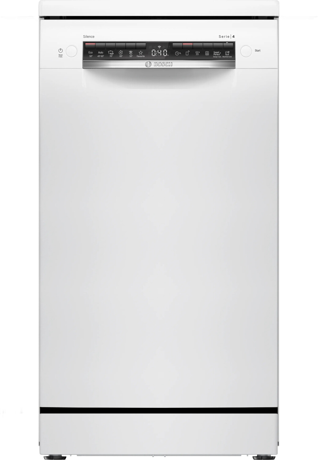 Bosch SPS4HKW49E Freistehender Geschirrspüler 45 cm Weiß