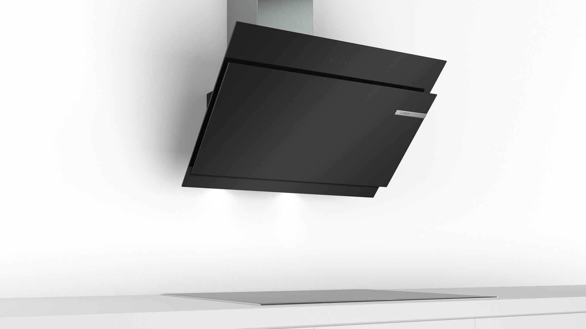 Bosch DWK97JM60 Serie 6 Wandesse, 90 cm Schräg-Essen-Design schwarz